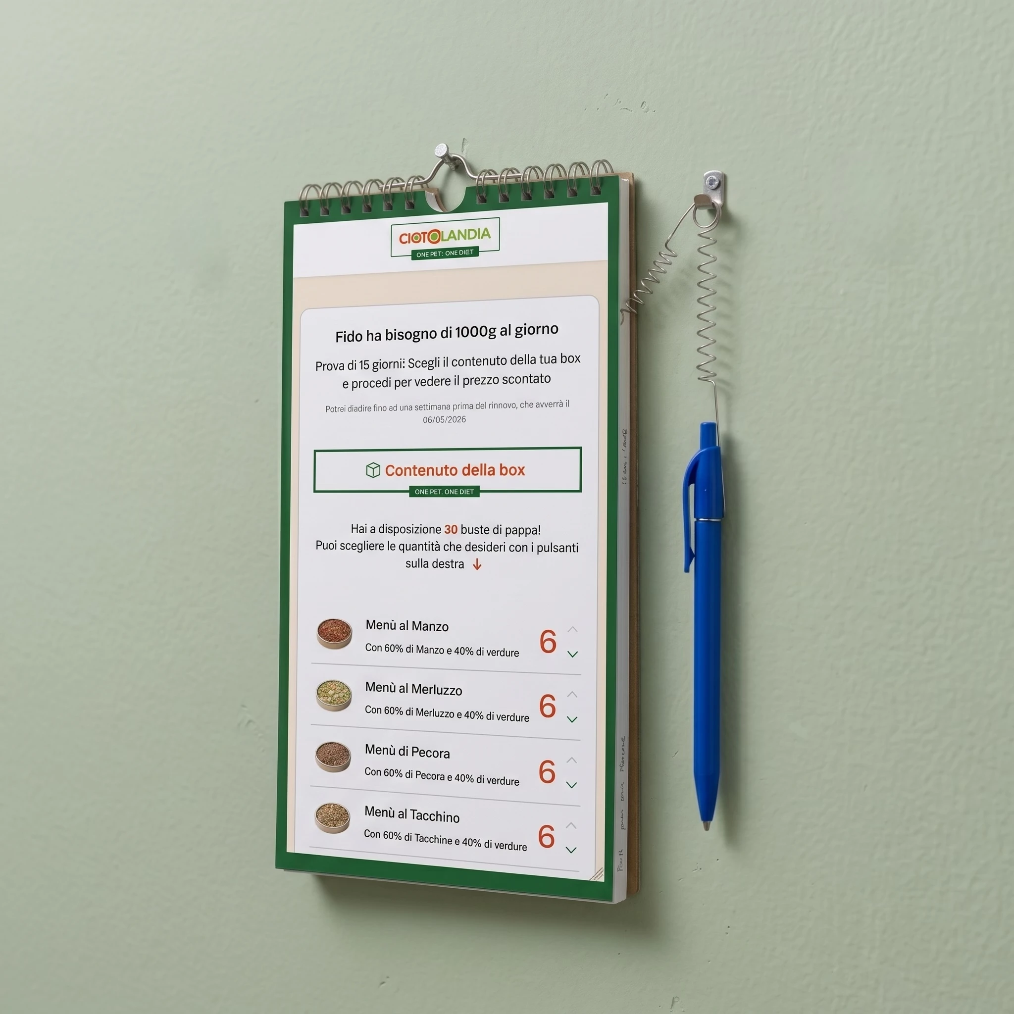 Ottieni il piano personalizzato